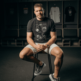 Stillknocks Technical Regular Crew Tee-Black