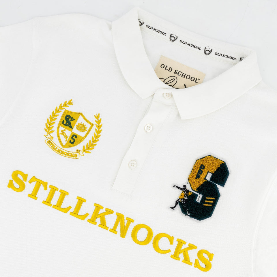 Stillknocks Real DDP SS Polo -White